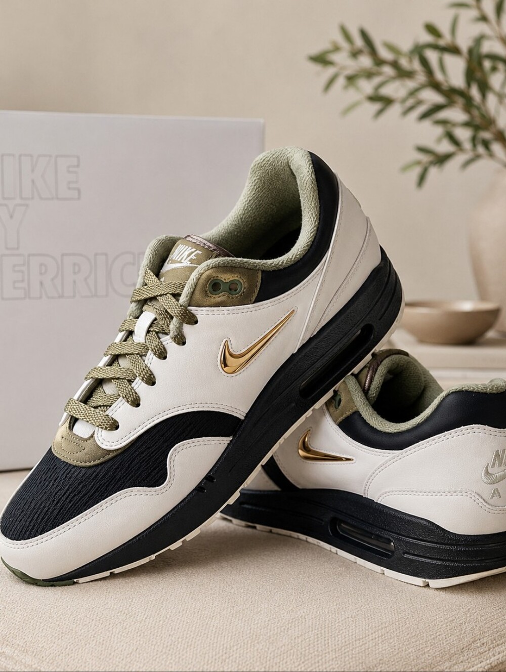 Nike By You Air Max 1 Custom “By Derrick” Size 11 NIB